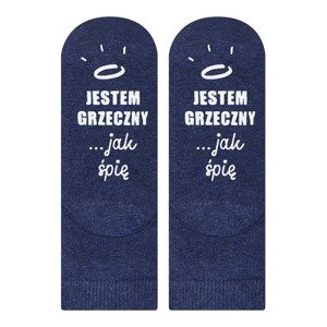 Children's socks SOXO with Polish inscriptions
