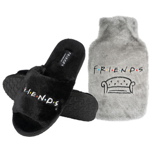 FRIENDS slippers and hot water bottle | gift idea for her