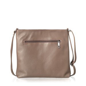 Women's zippered messenger bag