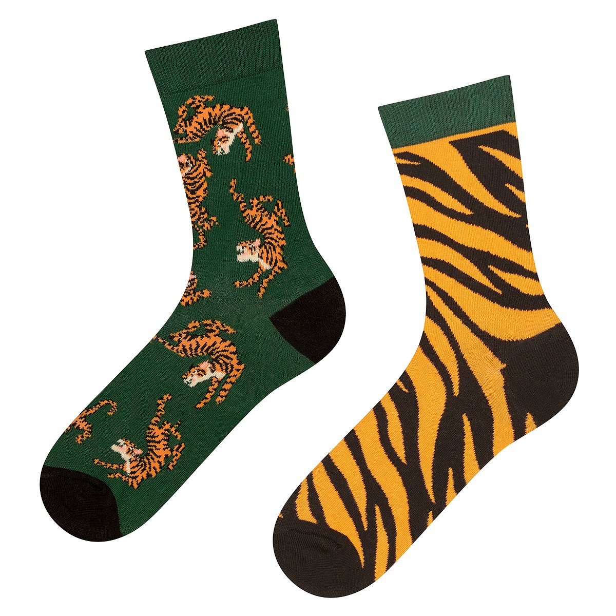 Colorful SOXO women's socks mismatched cotton tiger - price