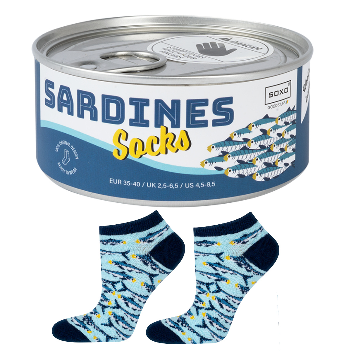 Colorful women's feet SOXO GOOD STUFF funny sardines in a tin for a gift -  price | online shop SOXO