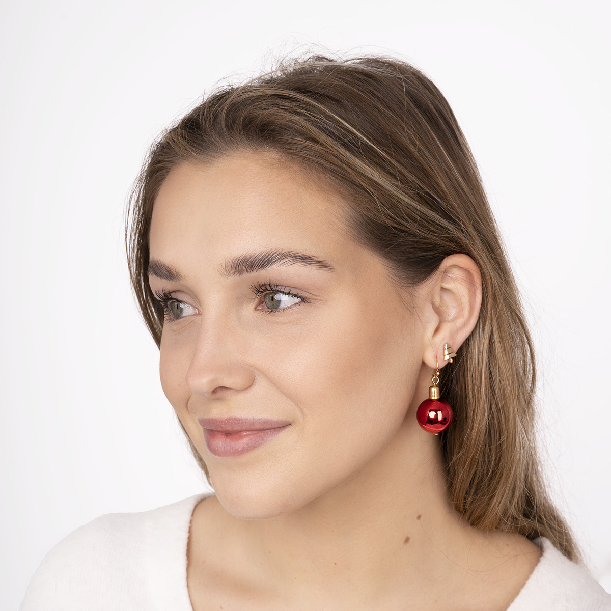 Earrings SOXO | set of baubles and Christmas tree earrings | funny gift for  her | holidays - price | online shop SOXO