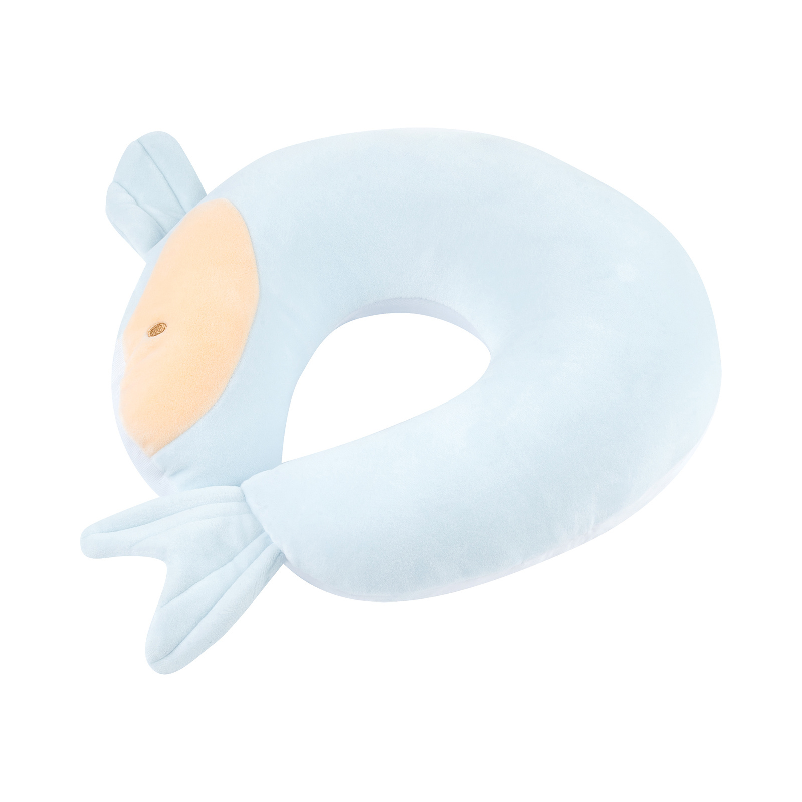 Dolphin neck outlet pillow