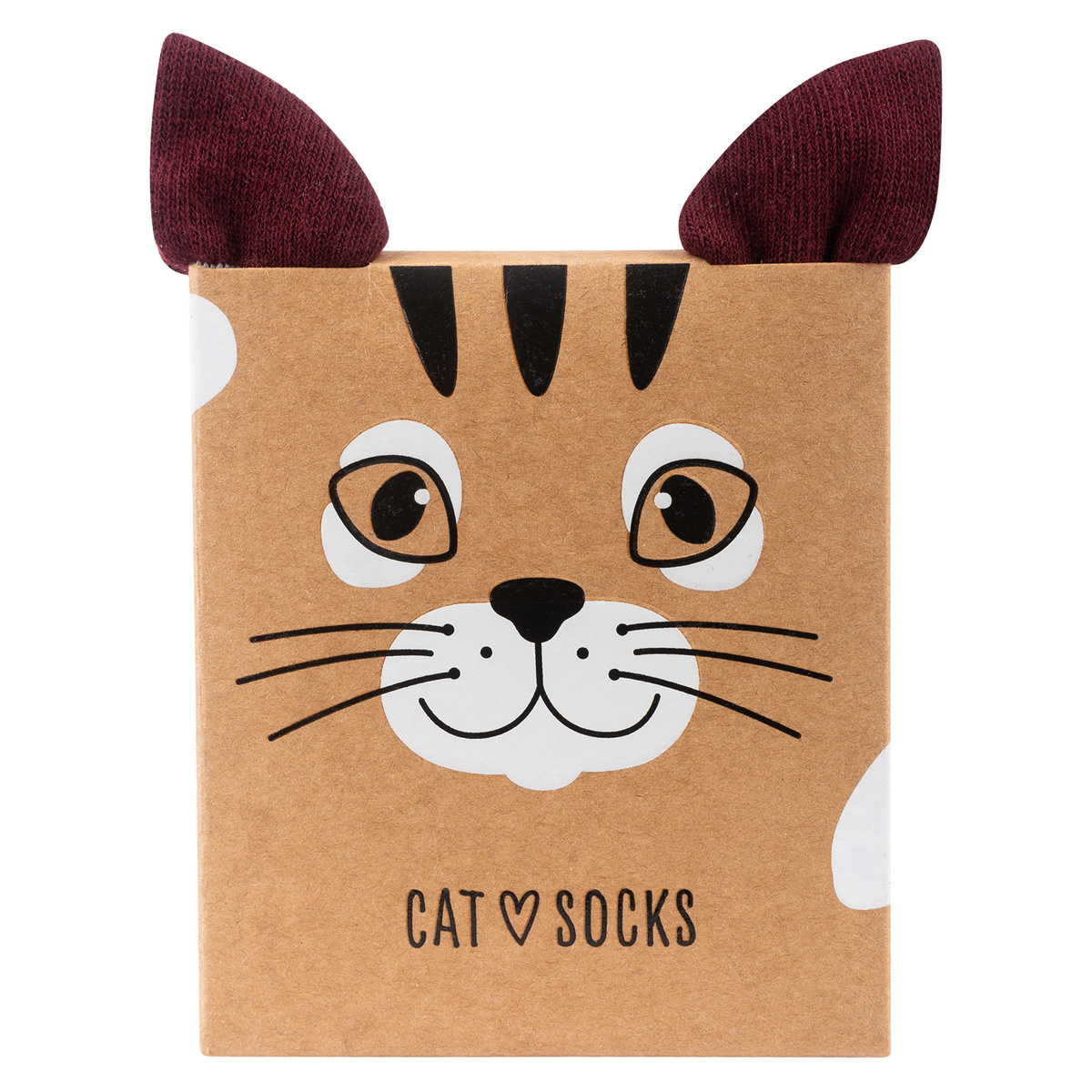 Women's Socks, Men's SOXO, Cat in a Box, fun gift idea