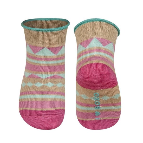 Colorful SOXO baby socks with modal