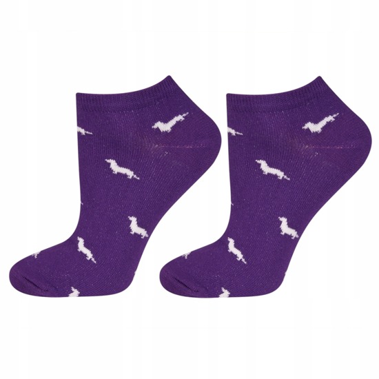 Colorful women's socks SOXO cotton dogs