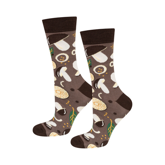 Funny SOXO Men's | women's socks | mushrooms marinated in a jar | cotton | a gift for him | unisex