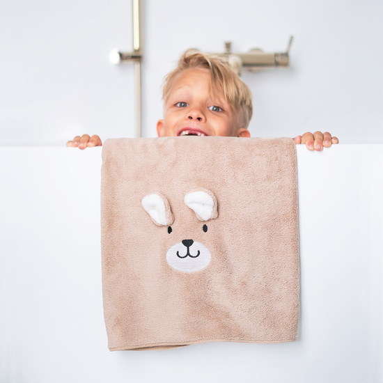 MOMO WAY 35x70 cm teddy bear bath towel 