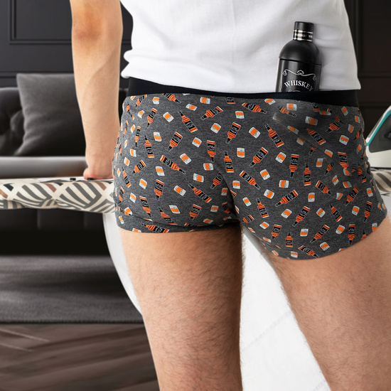 Men's Whiskey boxer shorts in SOXO bottle | Gift idea | Boy's Day | Cotton panties