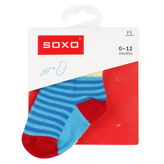 OUTLET Set of 6x SOXO baby socks