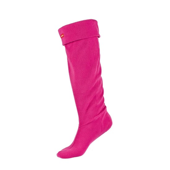 Pink high women's socks SOXO to wellingtons