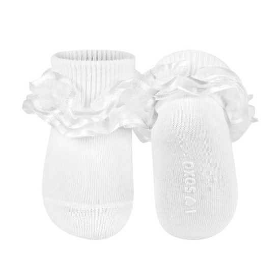 SOXO Baby Socks with flounce