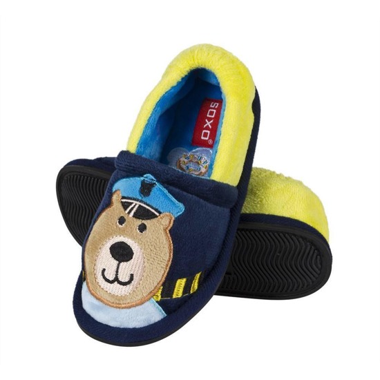 SOXO Children's slippers with rubber sole