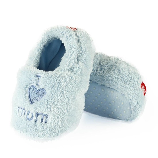 SOXO I love MOM I love DAD infant slippers