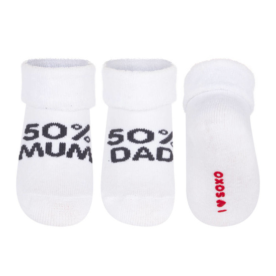 SOXO Infant  50% MUM 50% DAD socks