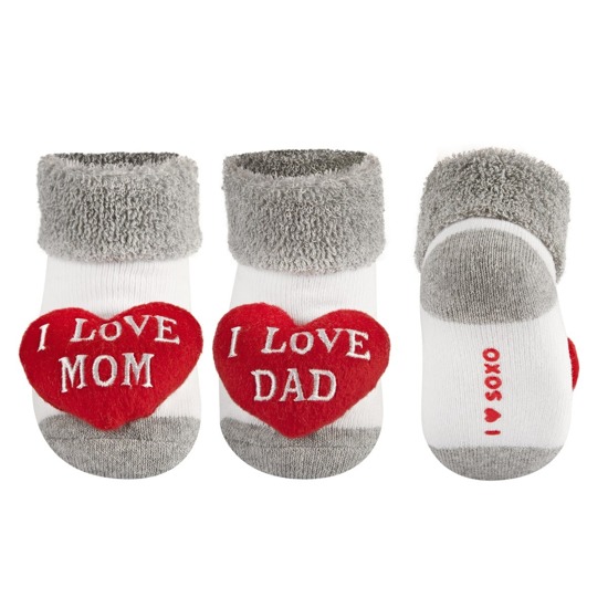 SOXO Infant rattle socks