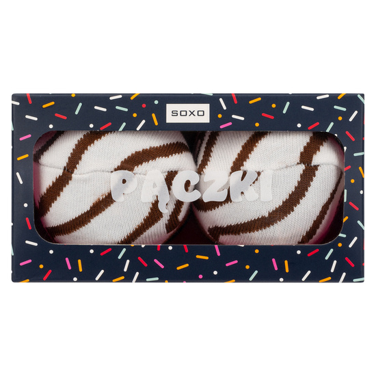 SOXO Women's Socks Donuts in a Pack - 2 Pairs