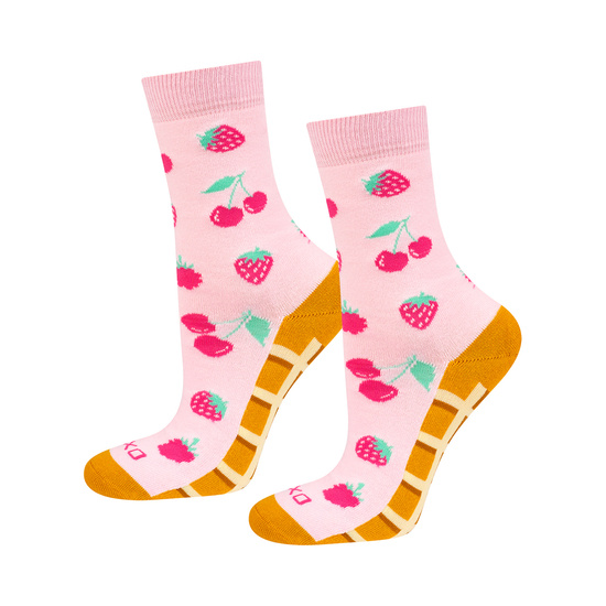 SOXO Women's Waffle Socks in a Pack - 2 Pairs