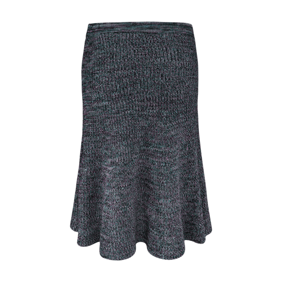 Skirt knit dark melange