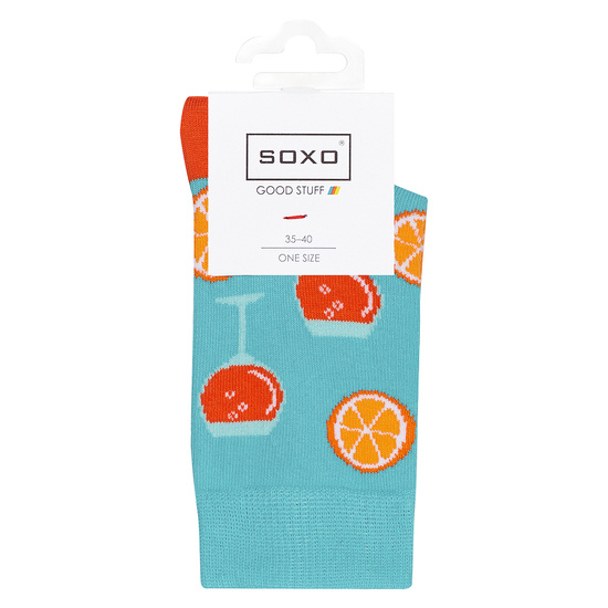 Women's SOXO GOOD STUFF drink socks