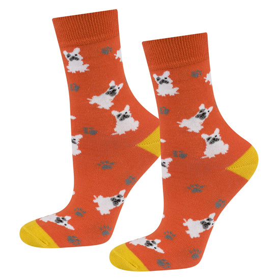 Women's SOXO socks | dogs | perfect gift idea | Mikołajki | for her