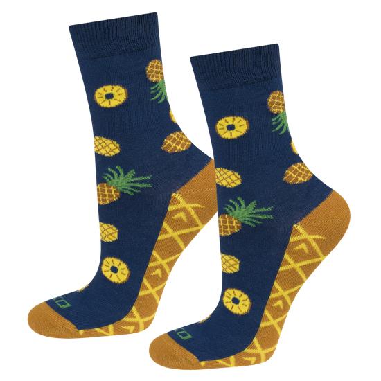 Women's Socks | Men's SOXO | Pineapple in a box | fun gift idea | Unisex