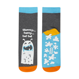 Children's anti-slip socks SOXO glowing in the dark ghosts