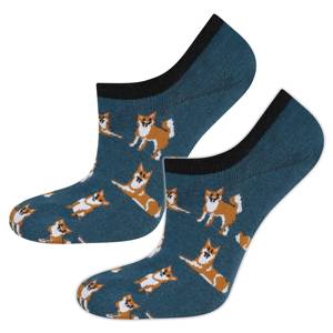 Colorful men's socks SOXO, cotton funny doggy