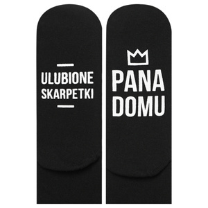 Long men's SOXO socks with Polish inscriptions a happy gift