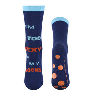 SOXO Adult socks with funny text (english)