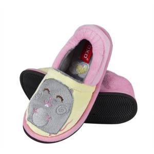 SOXO Children's slippers with rubber sole