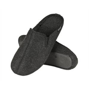 SOXO Men's felt slippers with TPR