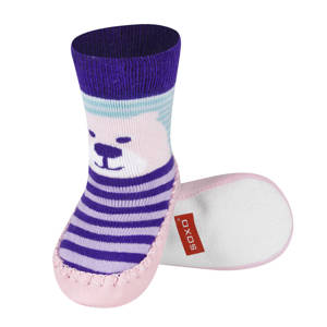 SOXO slippers with teddy with sole