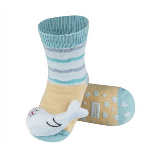 SOXO socks with seal-rattle 
