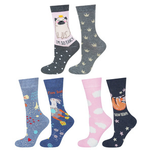 Women's socks with the history of SOXO 6 pairs - 35-40