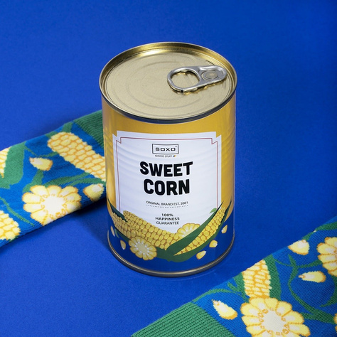 Funny SOXO GOOD STUFF women's canned socks for a gift