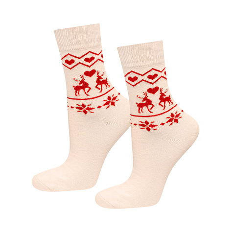 Women's socks SOXO Christmas in packaging - 3 pairs