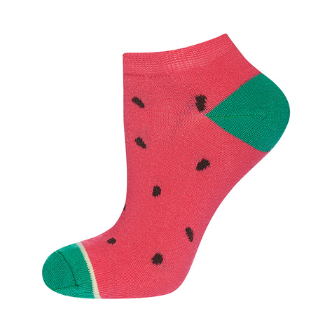 Colorful women's socks SOXO mismatched cotton watermelon