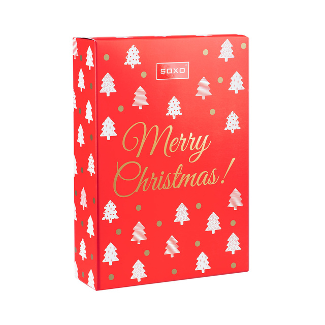 Gift box SOXO Merry Chtistmas gift box packaging Christmas holidays