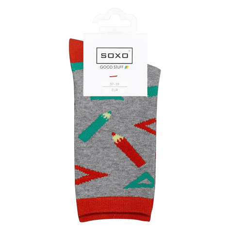 SOXO GOOD STUFF children's socks - "Geometry"