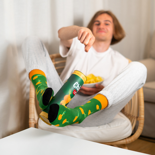 Chips Socks in a Tube 3-Pack