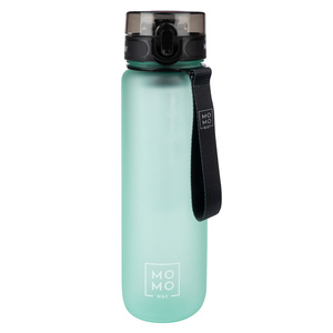 MOMO WAY Water bottle light green | ideal for travel | BPA free | Tritan