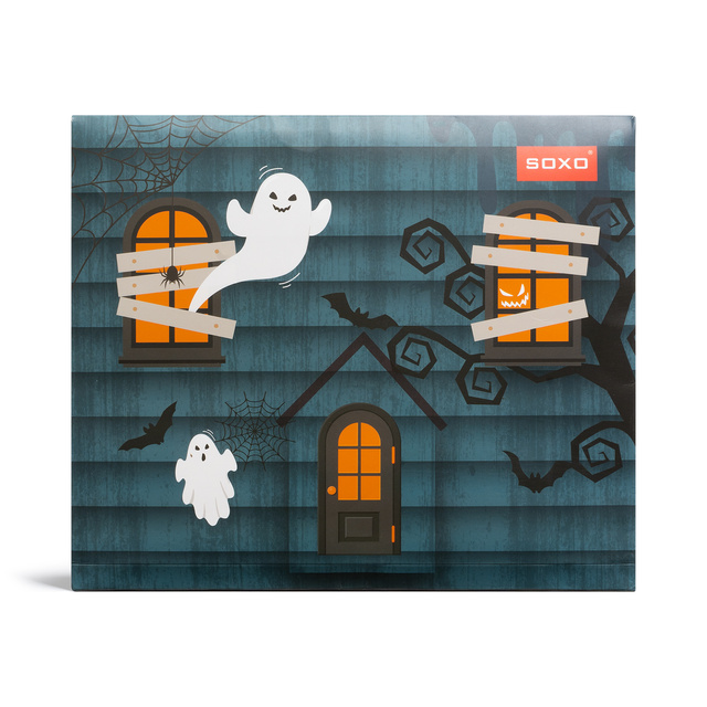 Men's socks SOXO ghost and eyes