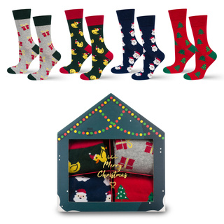 Christmas Socks 4-Pack