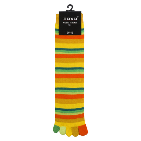 OUTLET Women's socks with stripes