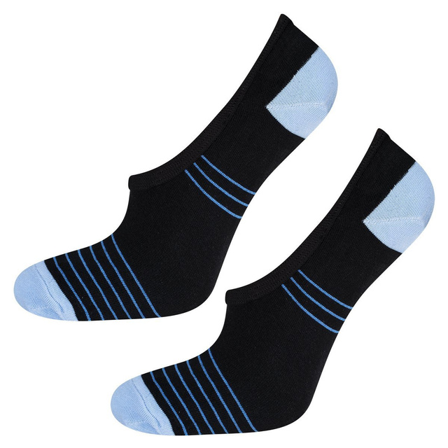 Classic men's socks SOXO with silicone, elegant cotton