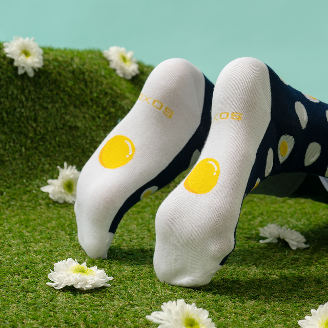 Hard-Boiled Egg Socks