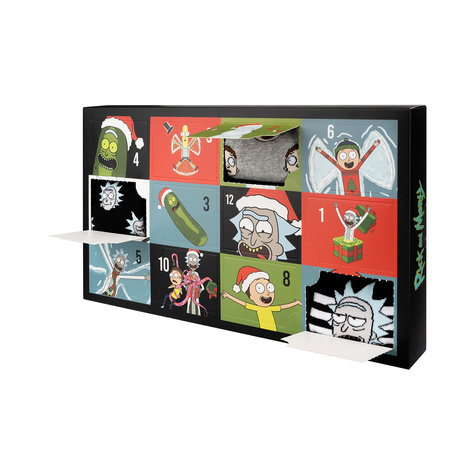 Rick and Morty advent calendar Set of 6x SOXO men's socks