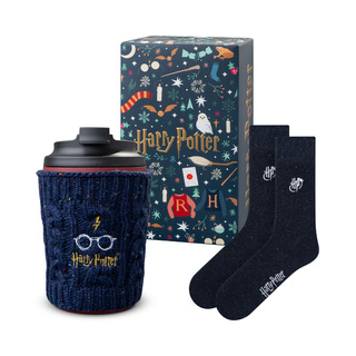 Zestaw Skarpetki Harry Potter + Kubek Termiczny