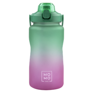 Water bottle 1.5L green-pink | BPA free